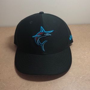 Miami Marlins Cap New Era Spring Training 59 Fifty Size 7 1/4 Hat
